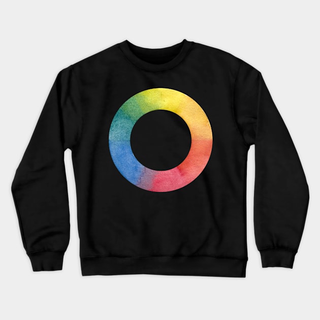 color wheel Crewneck Sweatshirt by svenj-creates